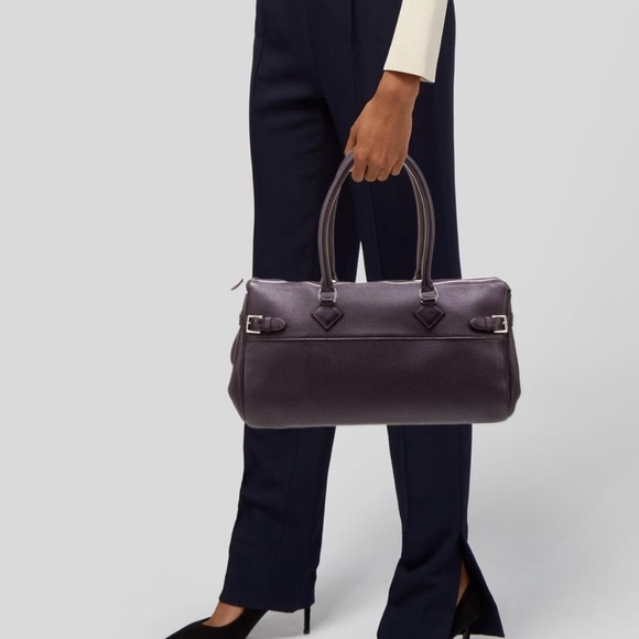 HERMES Leather Shoulder/ HandBag. - Picture 4 of 11